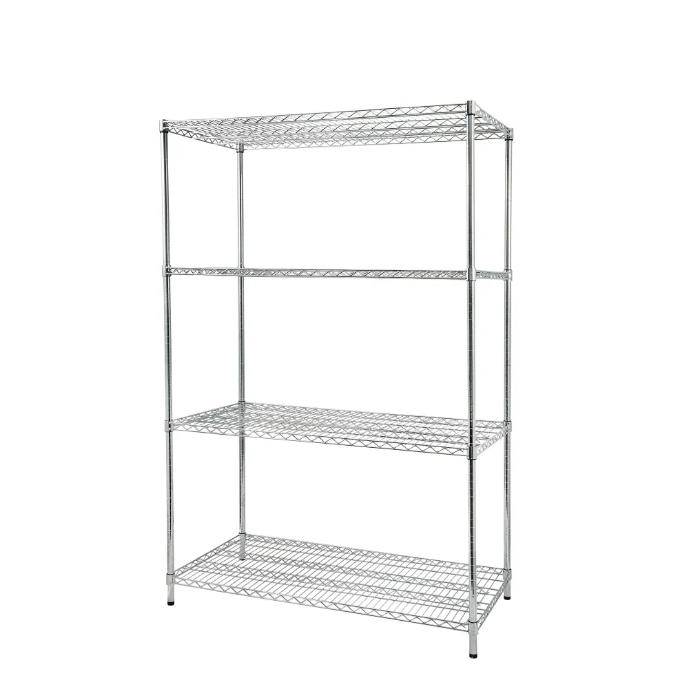 Fabricación Profesional NSF 4 Estantes de Almacenamiento de Metal Cromado de Alta Resistencia