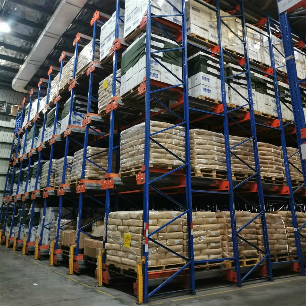 Estante de palets de almacén automatizado con estantes móviles para la logística de la industria de la madera