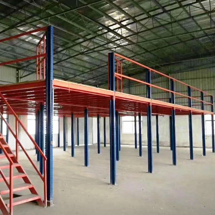 SP115 Estante de Almacenamiento de Piso Mezzanine de Carga Pesada Sistema de Estanterías