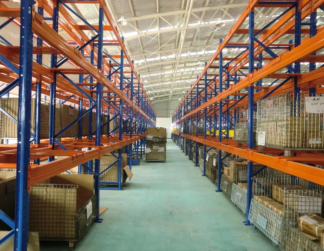 Estante de metal de alta resistencia para almacenamiento en almacén, estantería móvil ajustable para sistema de estantería de palets para almacenamiento en almacén