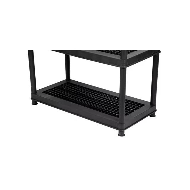 Black18 36X18X72 Pulgadas 5 Estante Multipropósito de Plástico Resistente