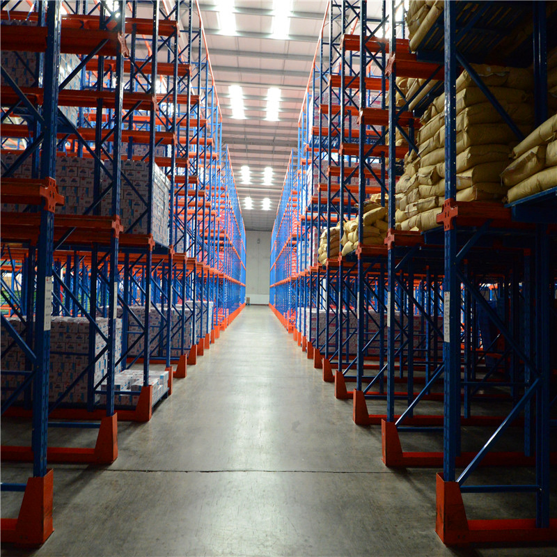 Estantería de acero de alta resistencia para almacenamiento eficiente en almacenes