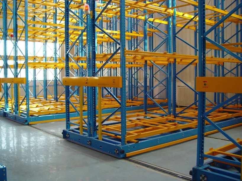 Estantes de inventario de metal acero ensamblar estantería selectiva de carga pesada almacenamiento estantería móvil para palets