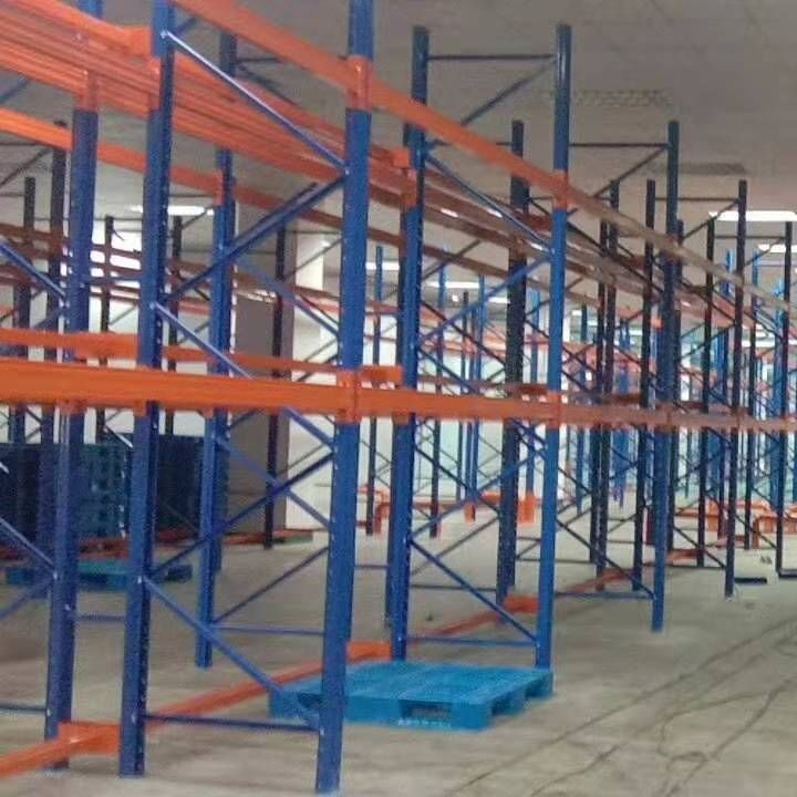 Estantería de palets de alta capacidad ajustable de viga selectiva de heavy duty para almacén