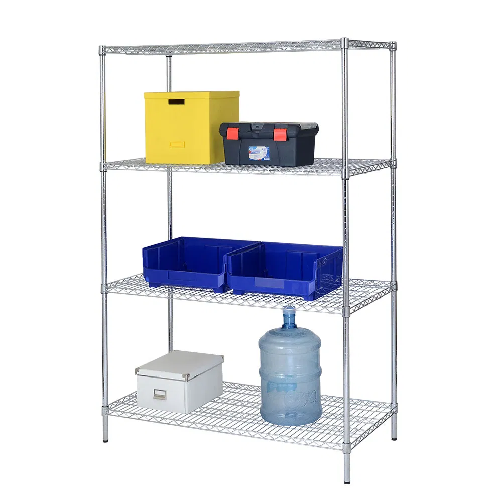 Fabricación Profesional NSF 4 Estantes de Almacenamiento de Metal Cromado de Alta Resistencia