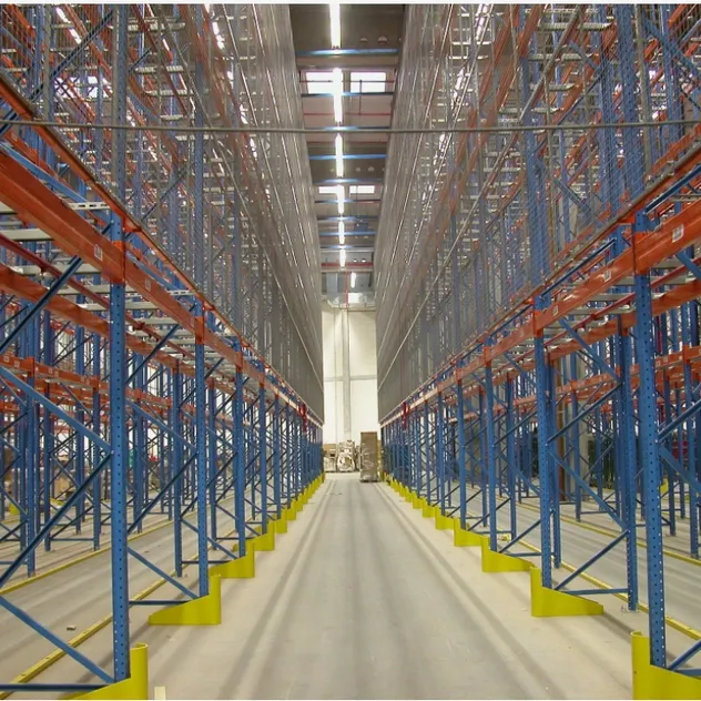 Unidad de estantería cantilever ajustable para almacenamiento industrial de tubos, caños y perfiles con acabado duradero en polvo
