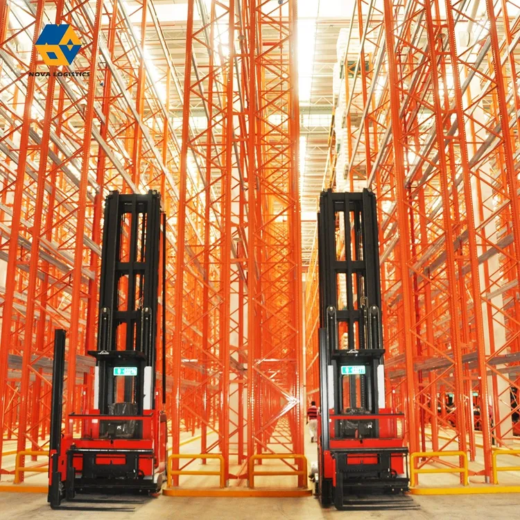 Instalación de estanterías industriales