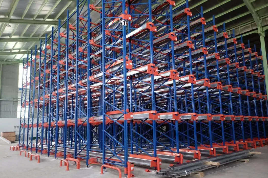 Instalación de shuttle rack