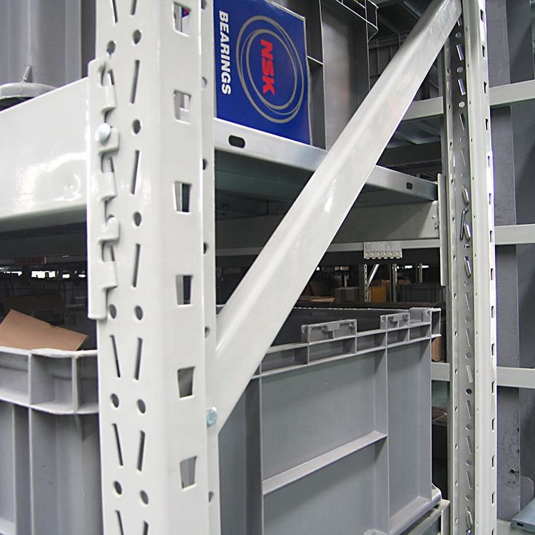 Estante de almacenamiento industrial de alta capacidad, unidades de estantería de acero, sistema de estantería de mezzanine soportado por estantes para palets con CE