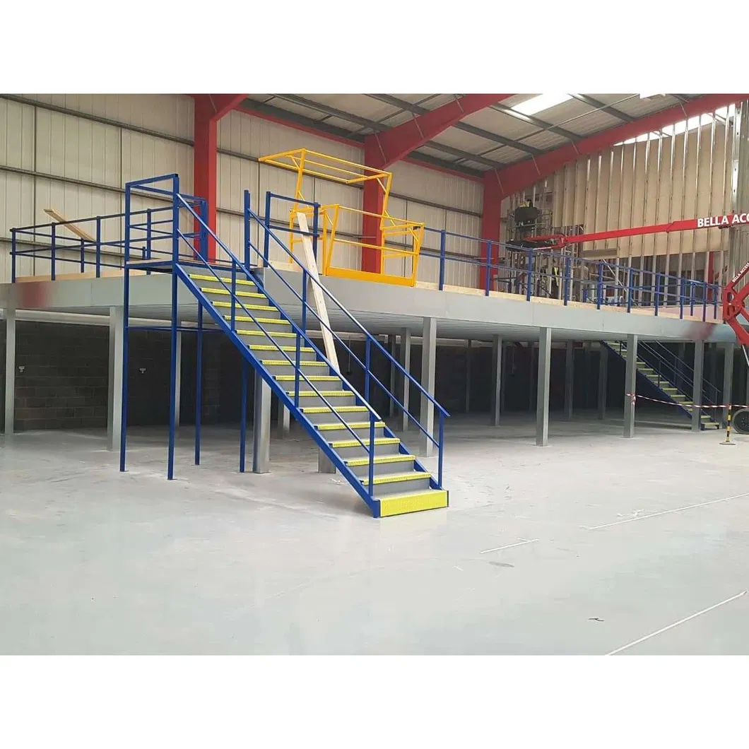 SP115 Estante de Almacenamiento de Piso Mezzanine de Carga Pesada Sistema de Estanterías