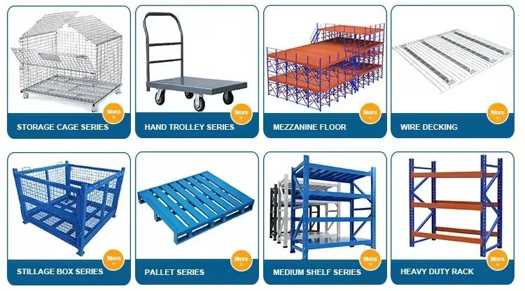 Más opciones de estanterías de almacén