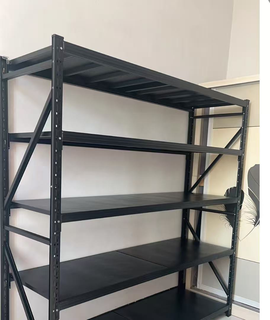 Estantería metálica ajustable con pernos y almacenamiento de exhibición a precio de fábrica para uso industrial