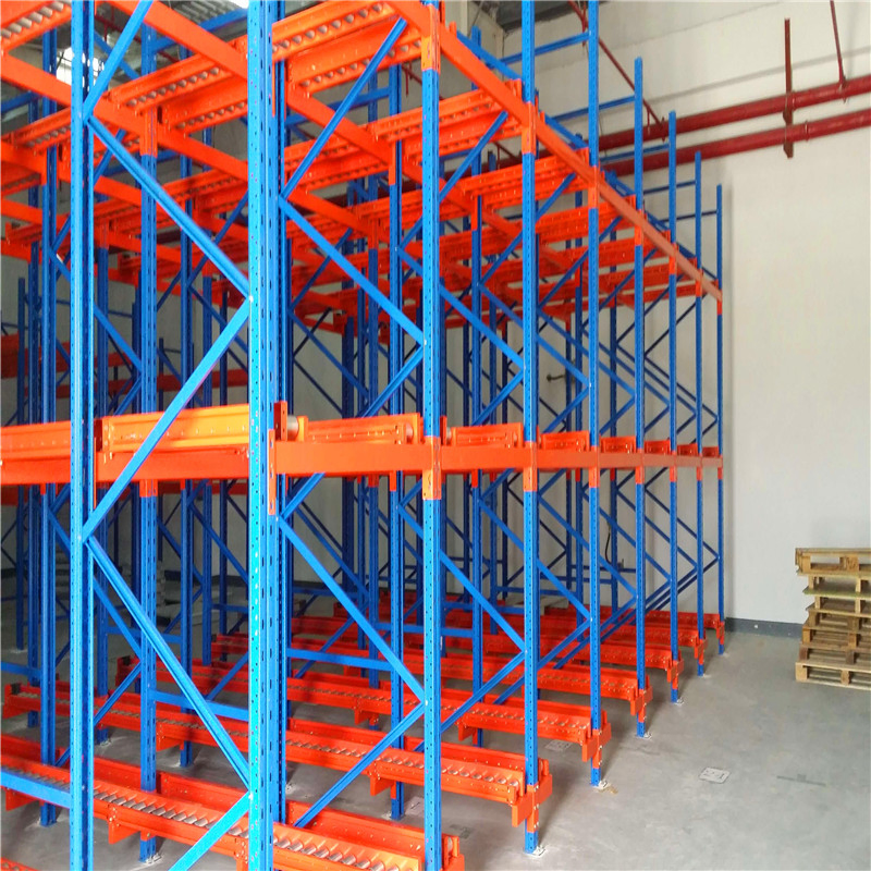 Estante de flujo dinámico para soluciones de almacenamiento en almacenes estante de flujo por gravedad