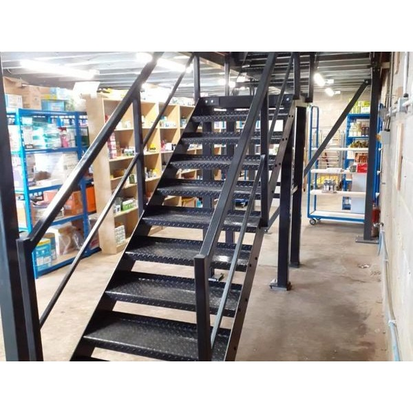 SP115 Estante de Almacenamiento de Piso Mezzanine de Carga Pesada Sistema de Estanterías