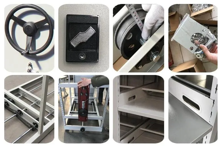Sistema de estanterías móviles para palets