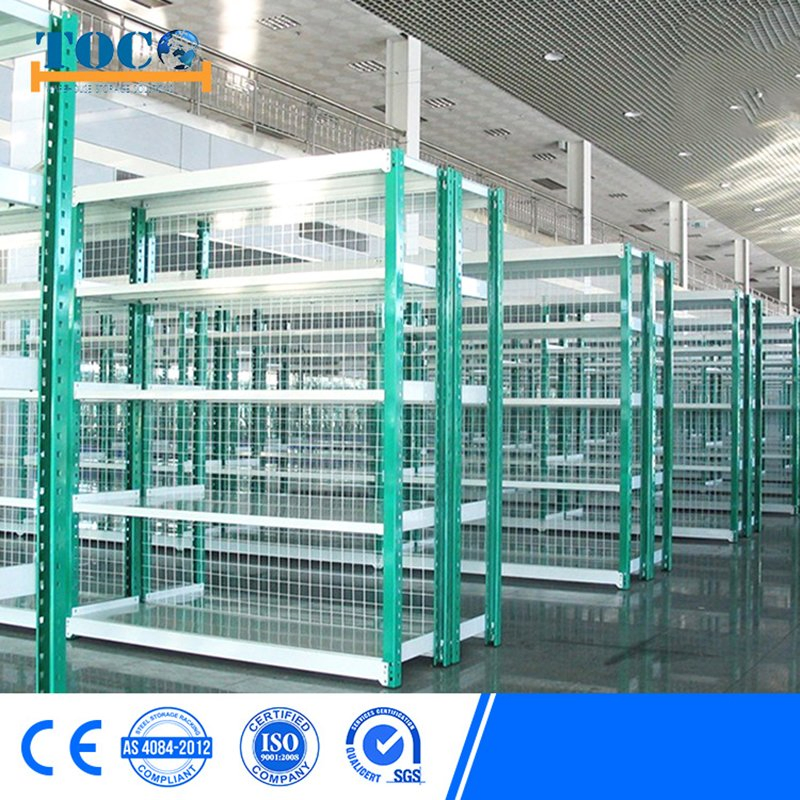 Estante de metal acero ángulo remache sin tornillos para almacenamiento en cantilever de carga pesada en almacén industrial de China