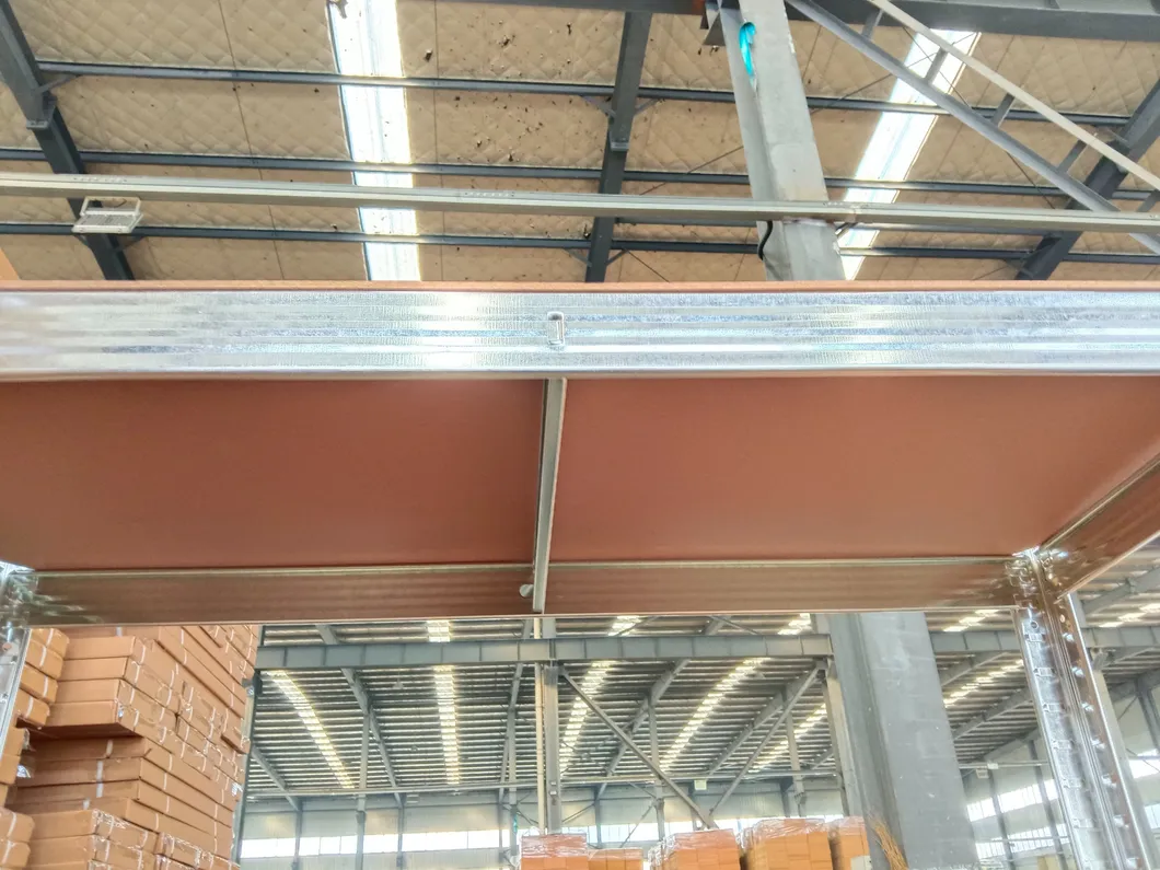 Estante de almacenamiento de acero galvanizado sin tornillos de alta calidad ajustable 5-Layer para almacén