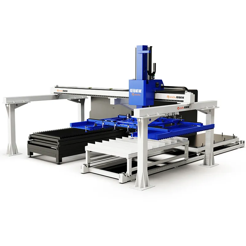Carga y descarga de compuestos de gantry único