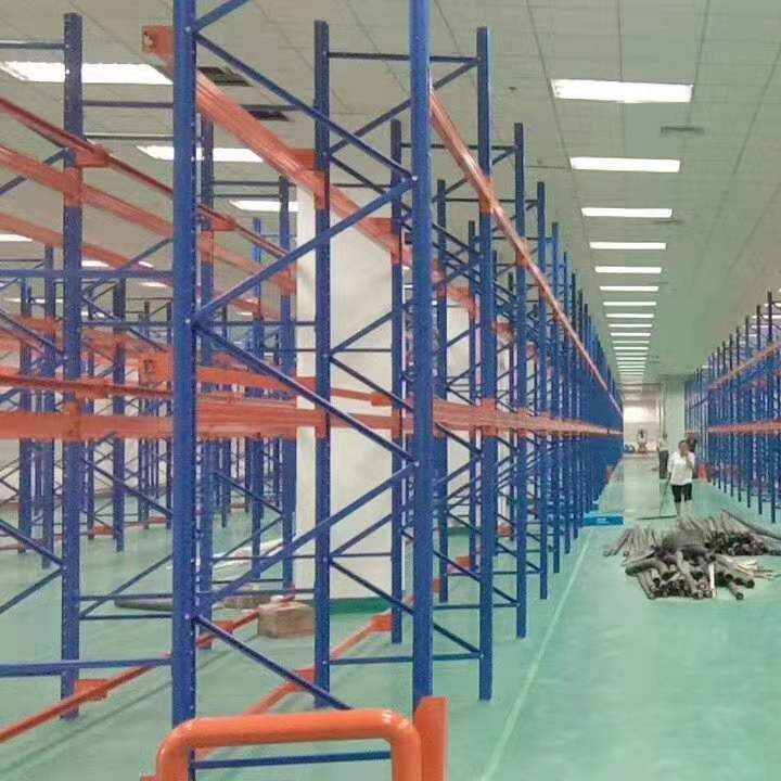 Estantería de palets de alta capacidad ajustable de viga selectiva de heavy duty para almacén