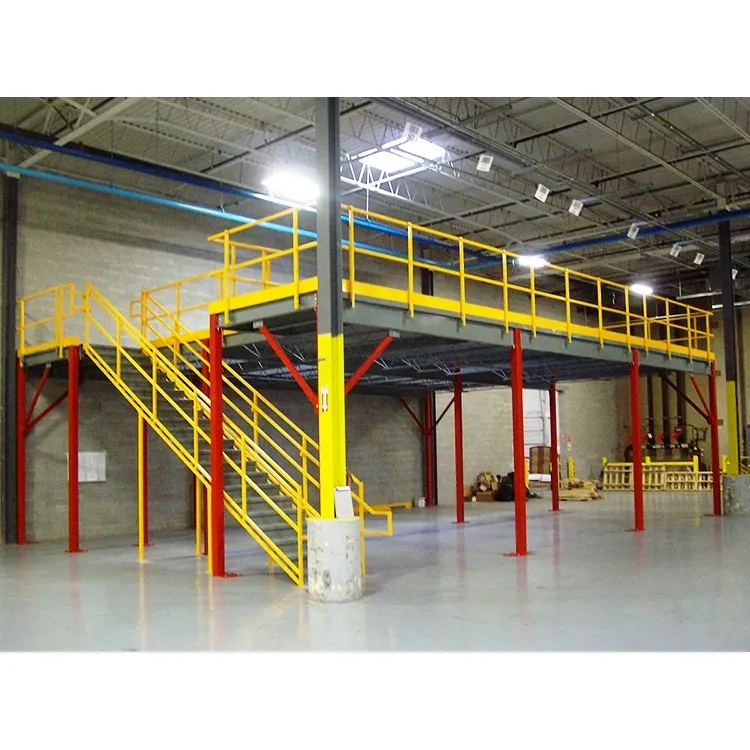 SP162 Estanterías de apilamiento personalizadas para almacenamiento y sistema de estanterías en entreplantas