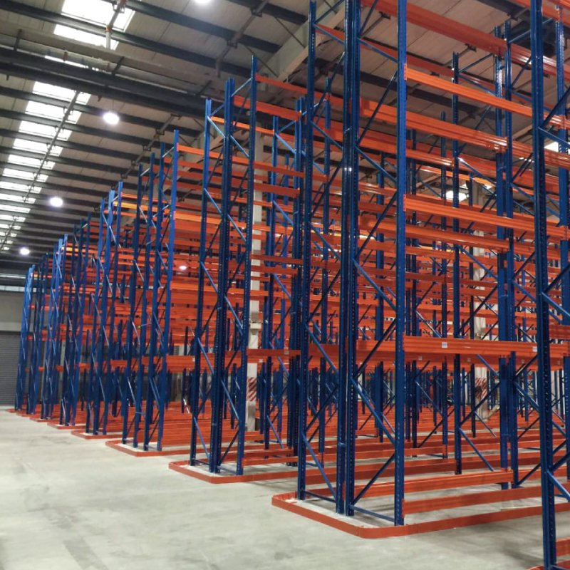 Diseño de Solución de Almacenamiento Estantería de Palets Industrial de Alta Resistencia Estantería Selectiva para Palets en Almacén