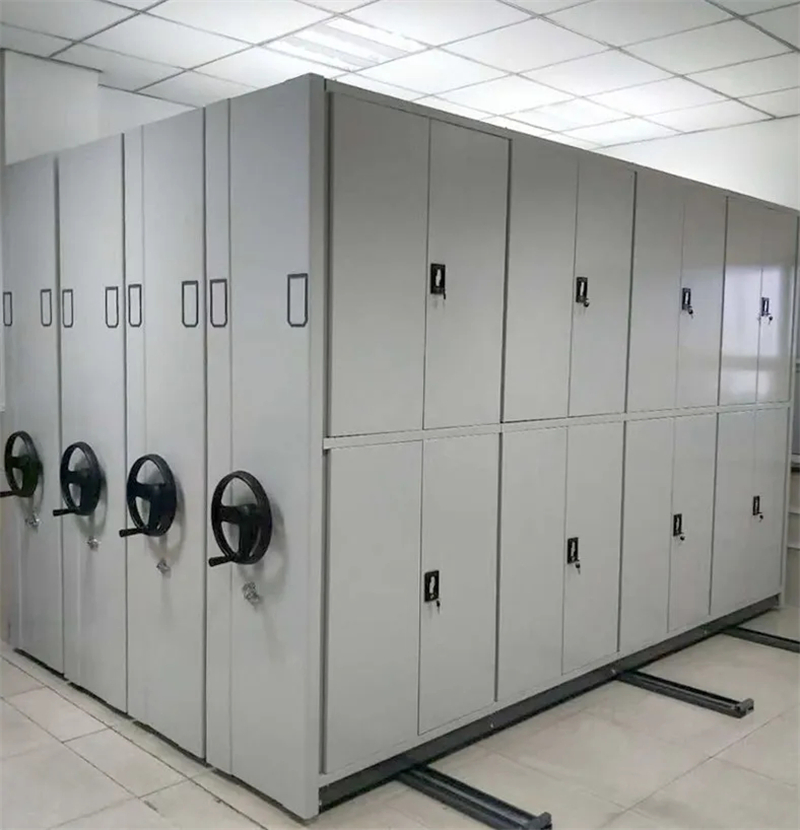 Sistema de estanterías móviles para palets