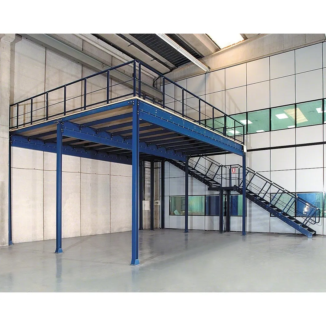 SP115 Estante de Almacenamiento de Piso Mezzanine de Carga Pesada Sistema de Estanterías