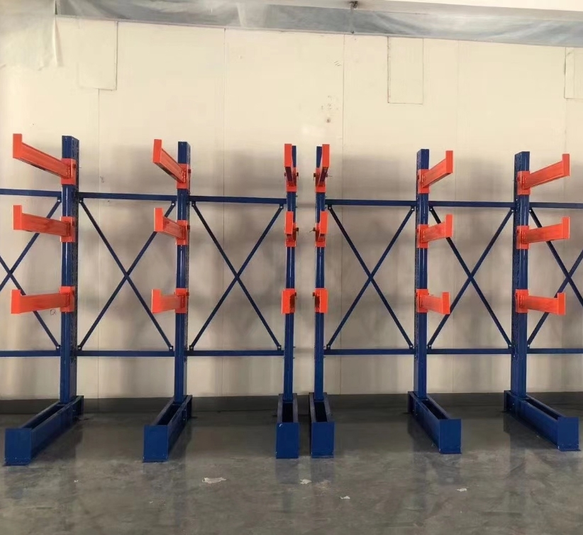 Fabricación de estantes de almacenamiento, estantería de alta resistencia, sistema de estantería cantilever de doble cara, estantes para estantería de almacén