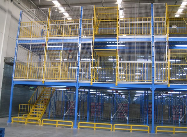 Sistema de entrepiso de estructura de acero de alta resistencia