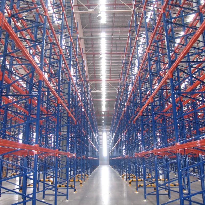 Sistema de estanterías de palets selectivas