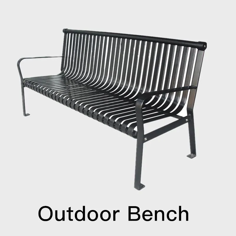 Street Metal Bench