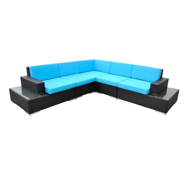 Home Patio Sectional Sofa Set Outdoor Garden Sofa Furniture
