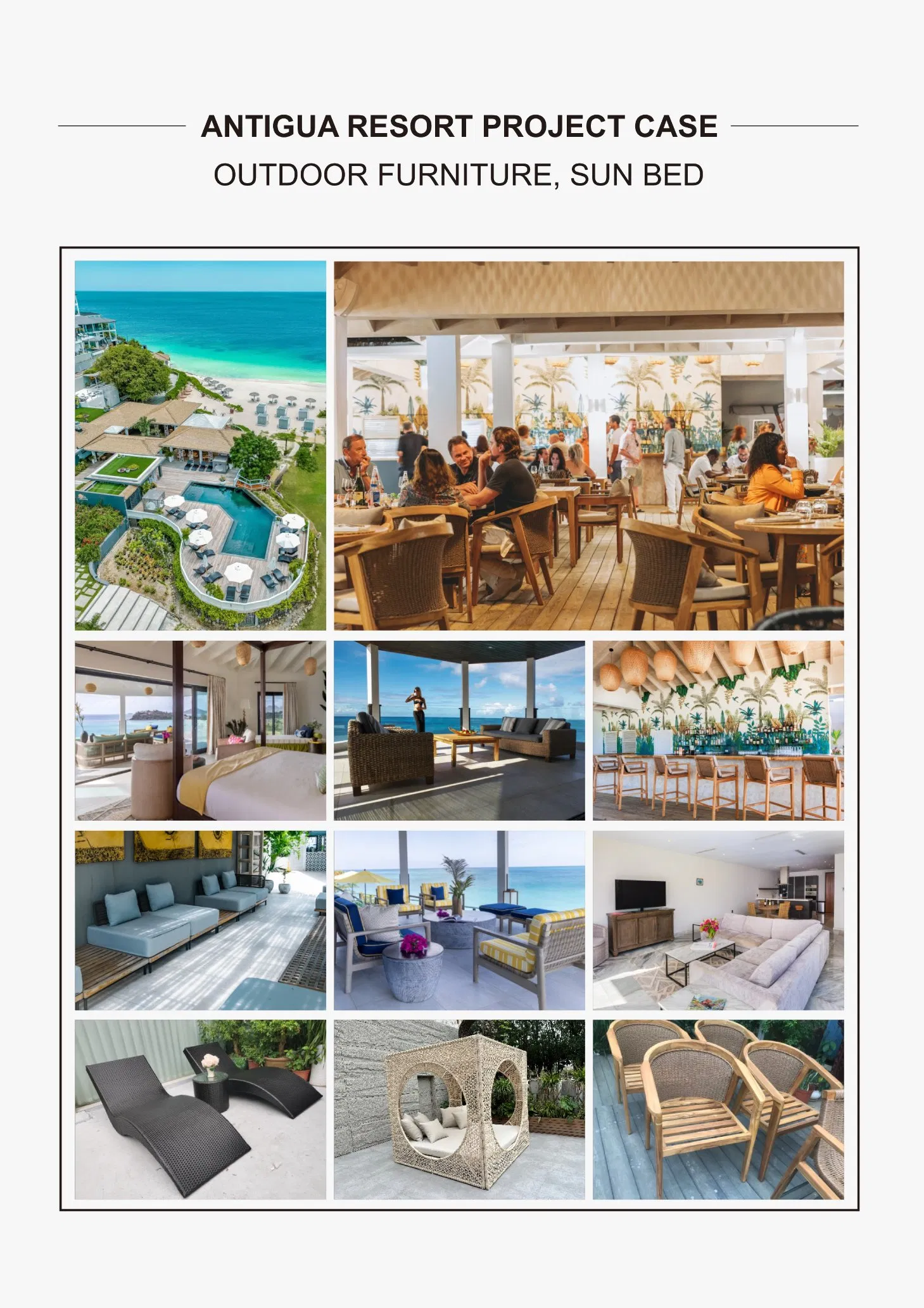 Hot Sale Natural Rattan Wicker Rope Teak Villa Backyard Home and Garden Sofas Outdoor Seating Sofa Set Furniture Outdoor Garden