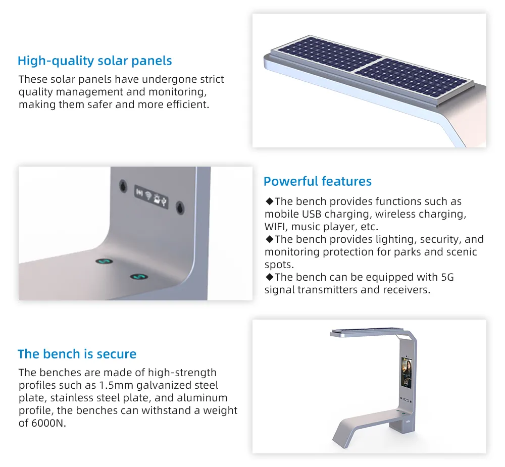 Smart Solar Bench Feature 2