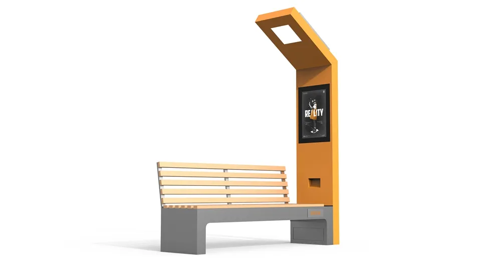 Smart Solar Bench Display