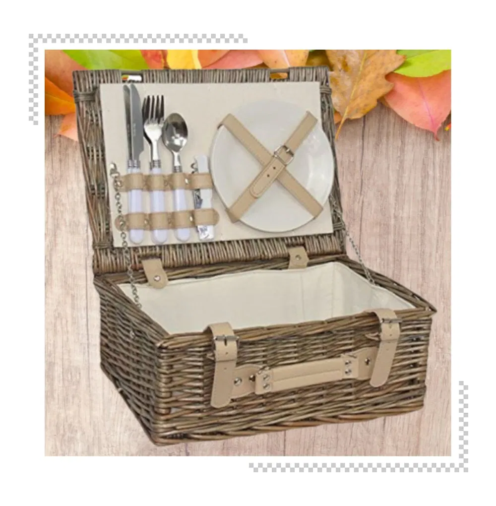 Wicker Hamper Set