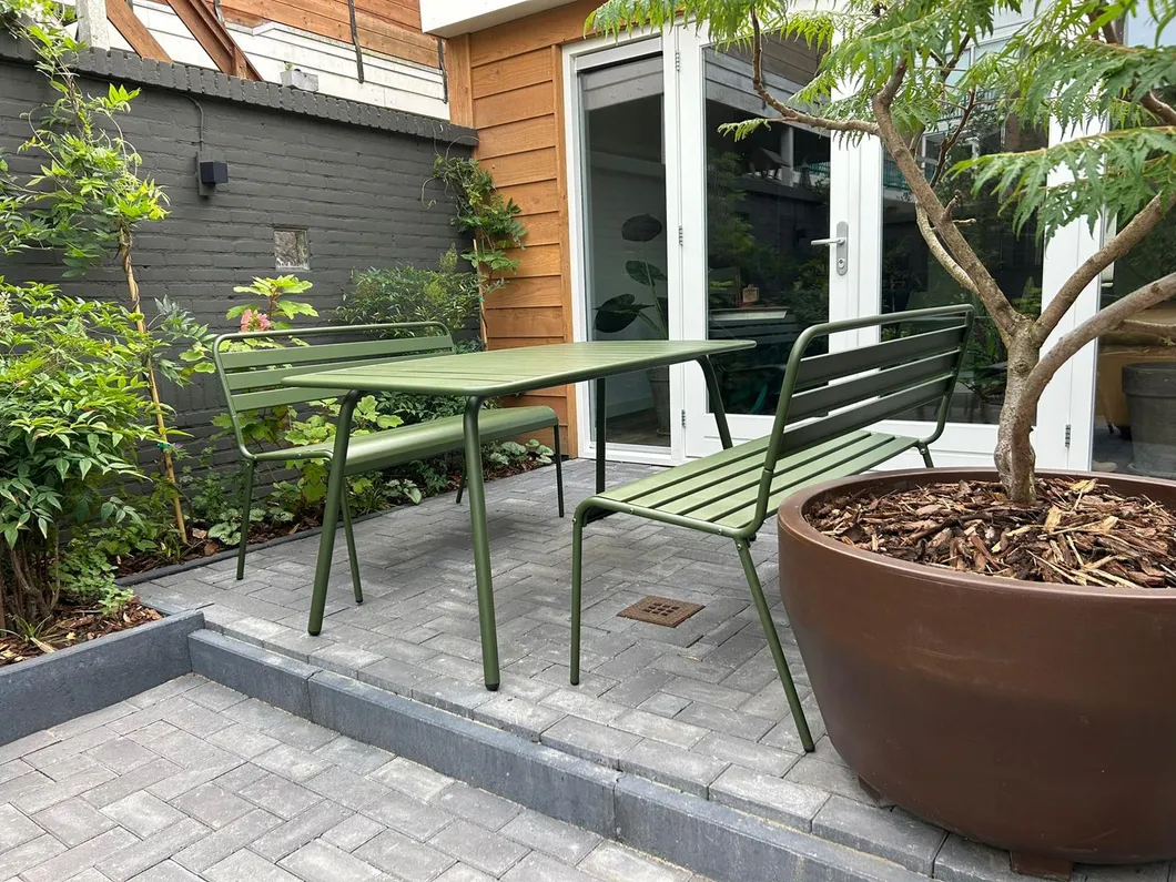 Contemporary Patio Bench