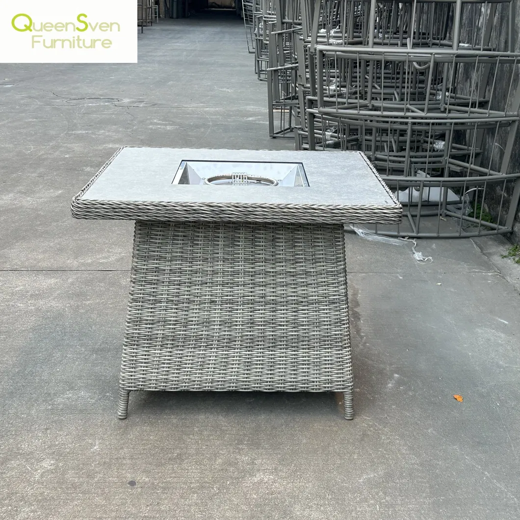 Gas Fire Pit Table View