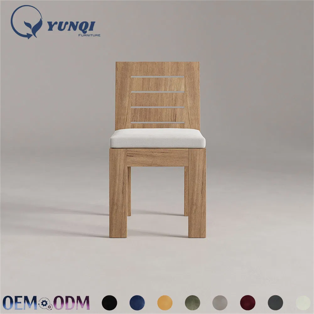 High End Garden Lounge Luxury Outdoor Furniture Sectional Solid Patio Furniture Wooden Teak Sofa Set