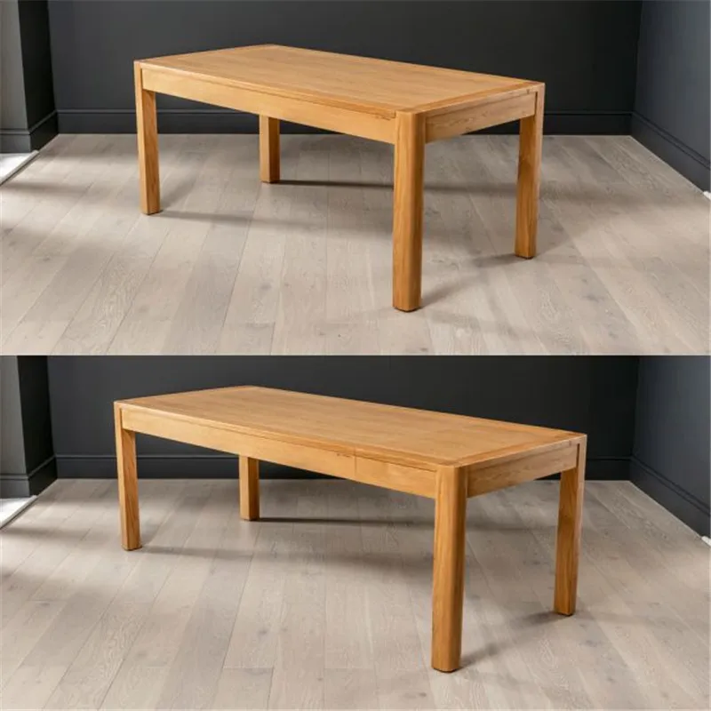 Oak Dining Table View 2