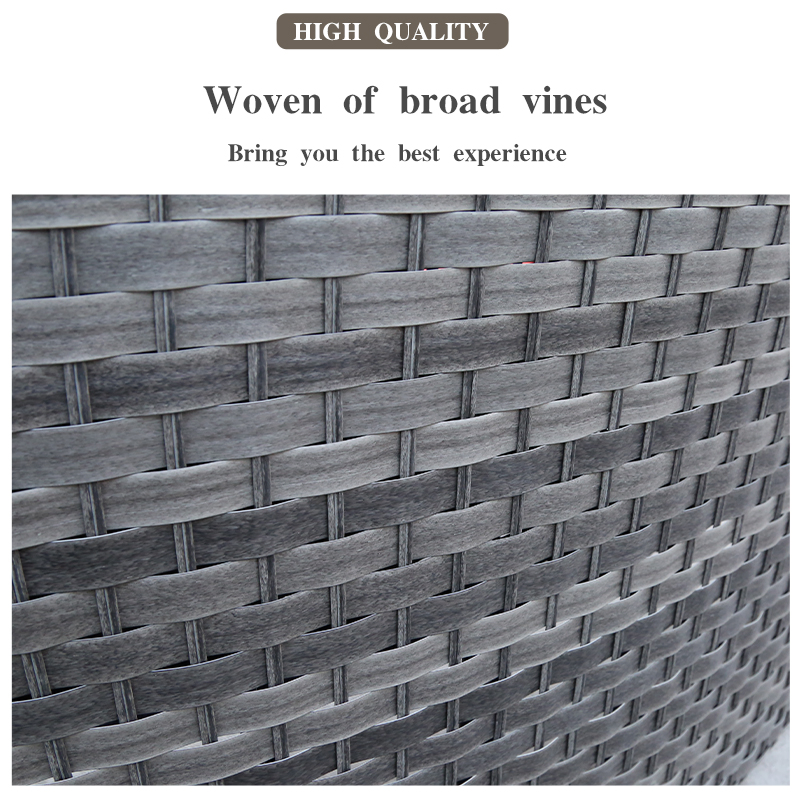 2023 Modern Hotel Home Outdoor Patio Garden Wooden Living Room Aluminum Teak Sectional Corner Chair Sofa Rattan Furniture with Side Coffee Table