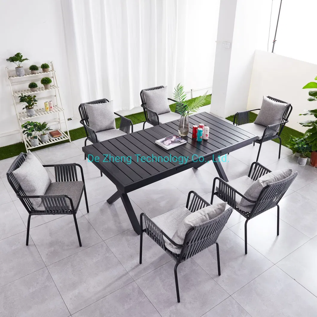 Outdoor Aluminum Table Set 9