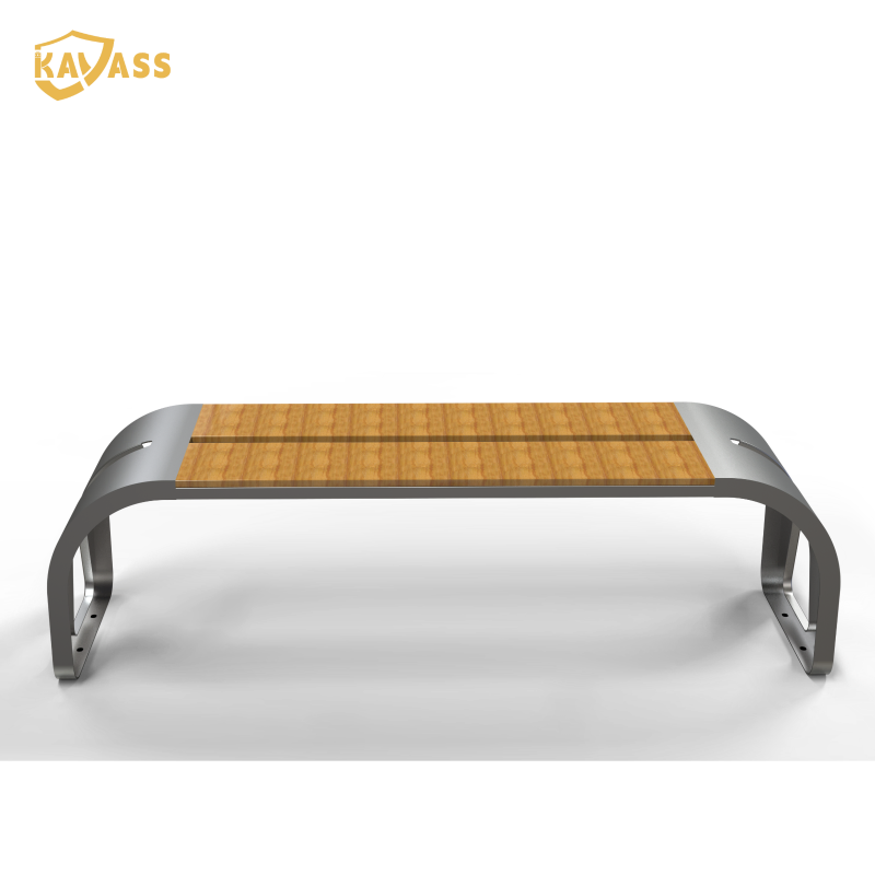 Kavass Elegant Anti-Rust Garden Furniture Bench for School and Park Use