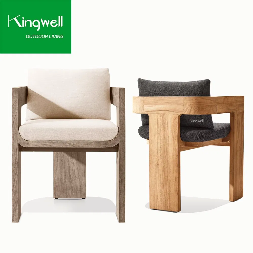 Hot Sale High Quality Rh Style Furniture Teak Wood Outdoor Dining Table for Garden Patio Balcony