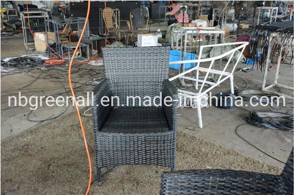 Garden Patio Outdoor Rattan Dining Table and Chair Furniture Set