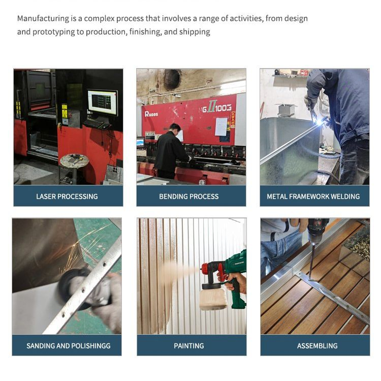 Commercial Round Steel Park Bench Courtyard HPL Solid Wood Tree Benches Backless Garden Furniture for Gym Supermarket Hospital Use Round Bench