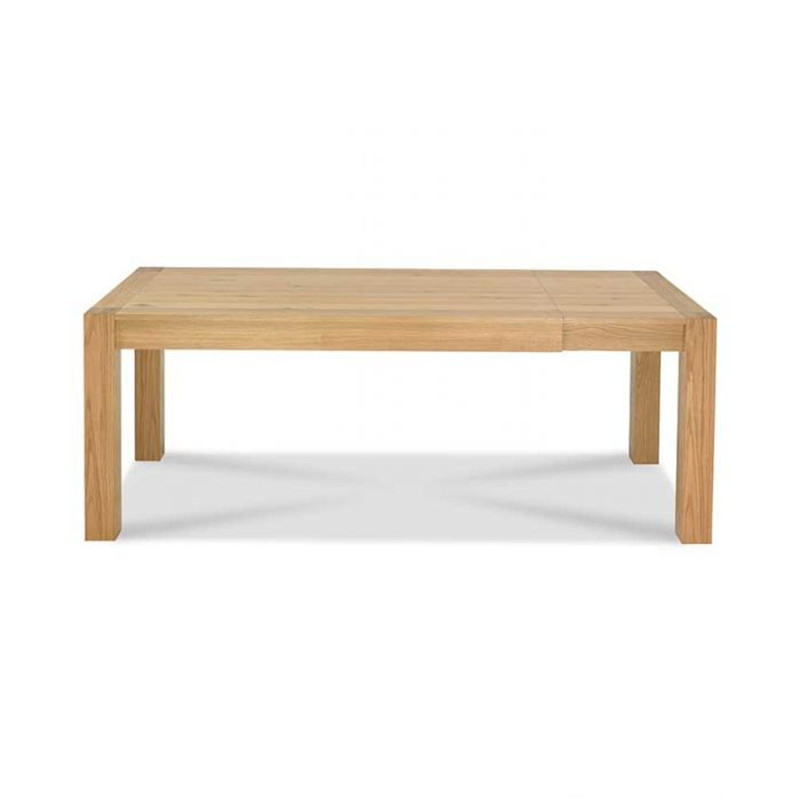 High Quality Light Oak Medium Extending Dining Table for Wholesale