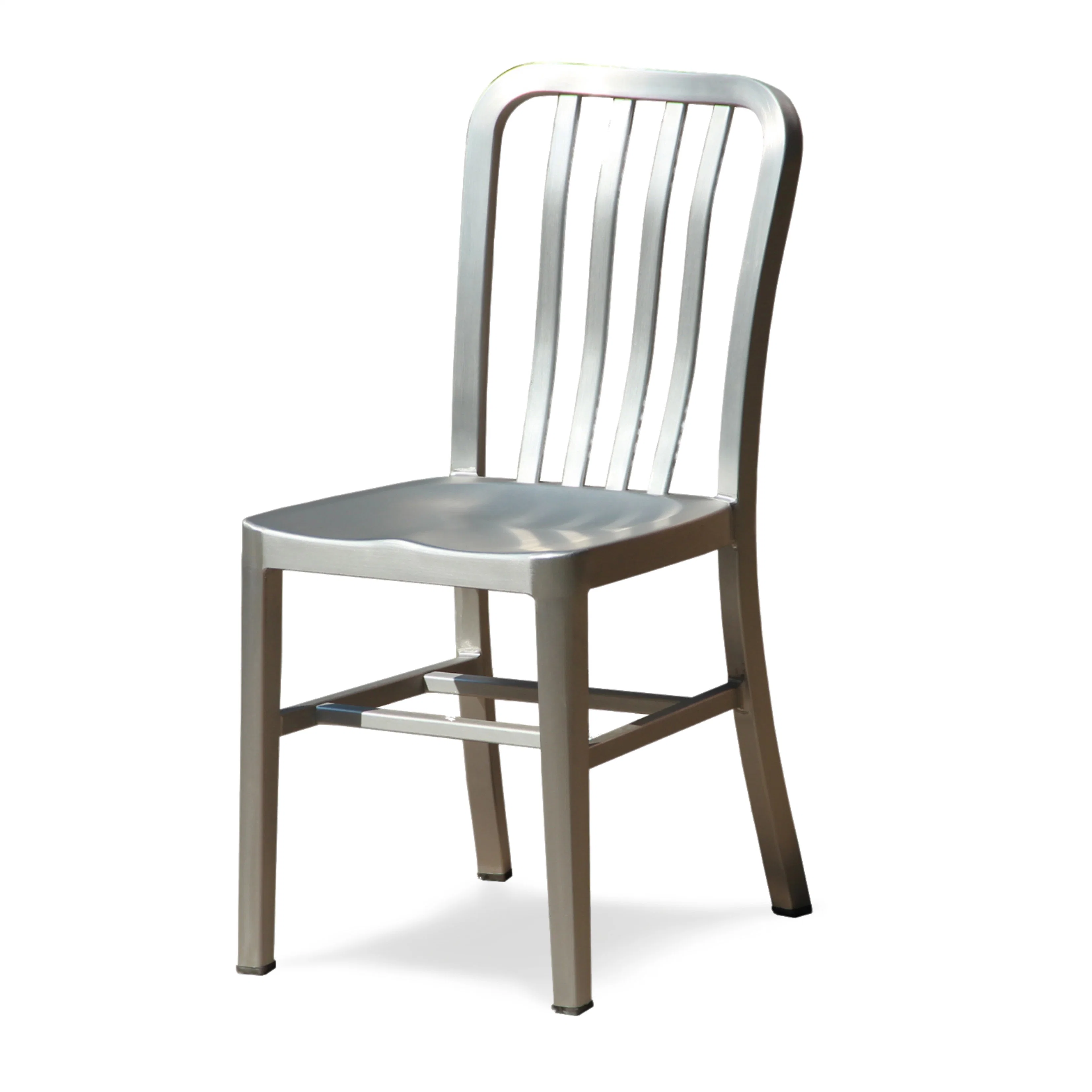 Modern Leisure Simple Outdoor Stool for Hotel Restaurant and Coffee Shop Bar Aluminum Stool