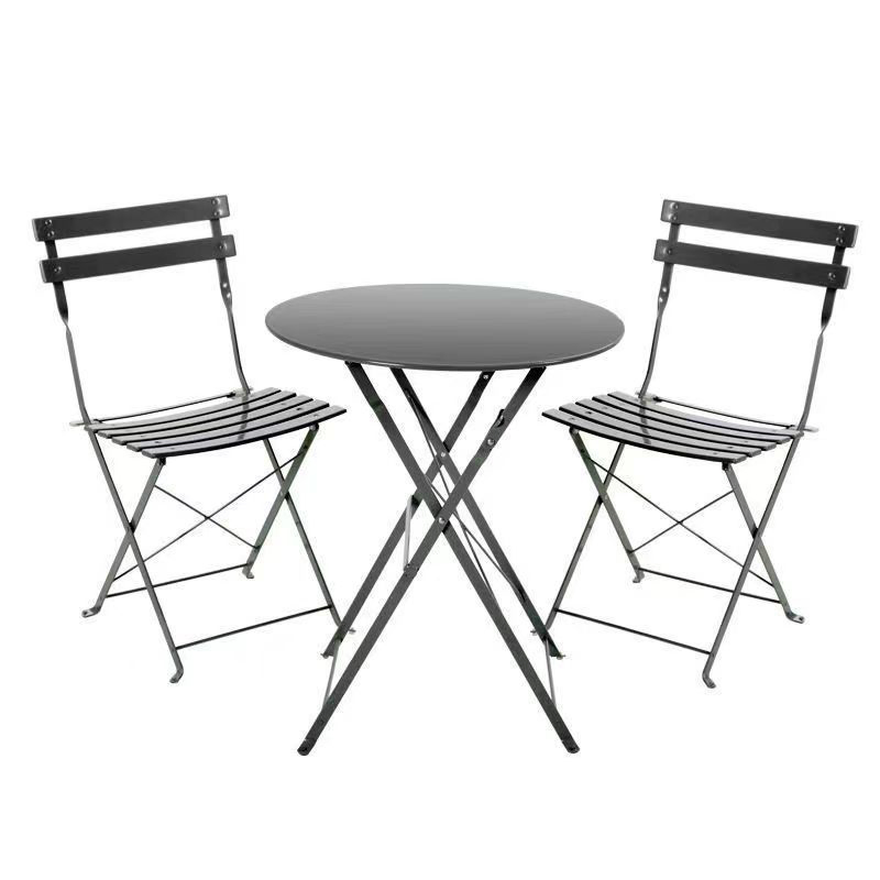 Indoor/Outdoor 3-Piece Foldable Bistro Set