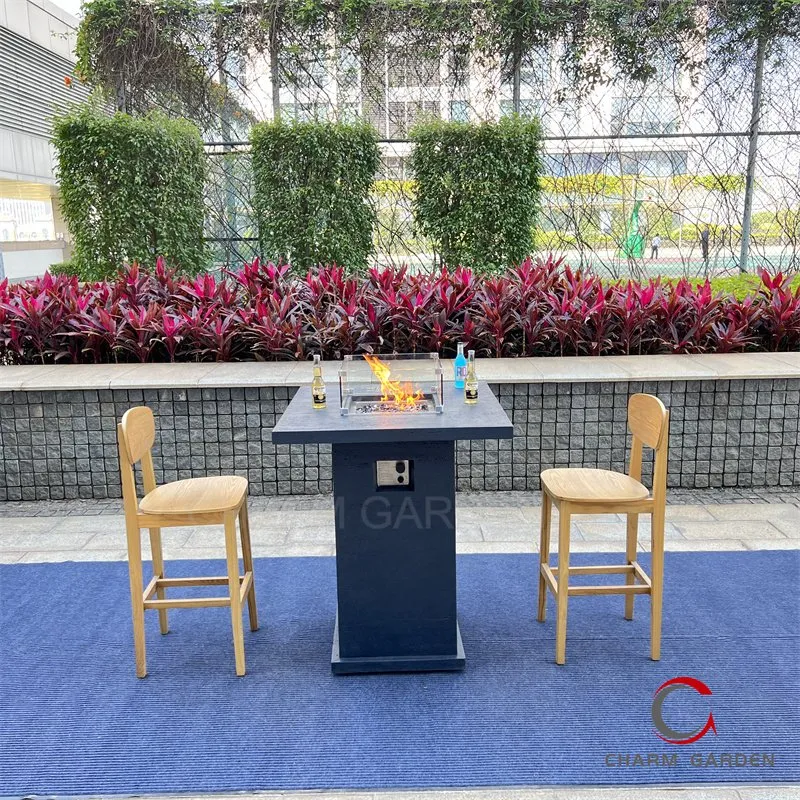 Gas Fire Pit Dining Table